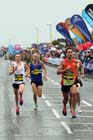 Ryan McLeod finishing the BUPA Great North Run.